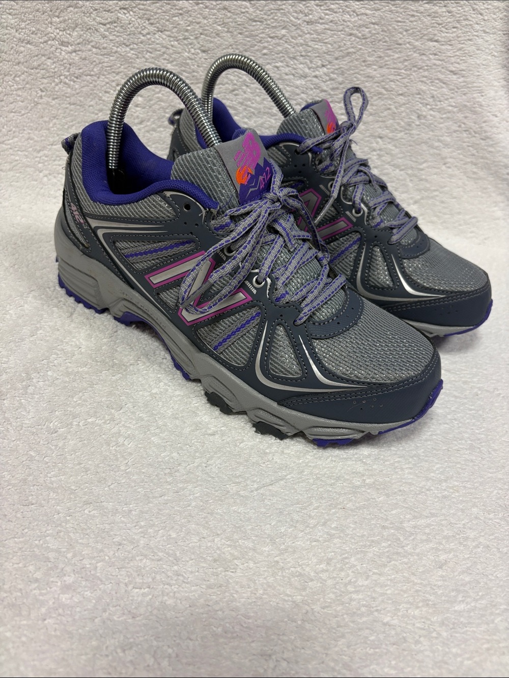 New Balance 412 Gray and Purple Women's Trail running Sneakers size 9